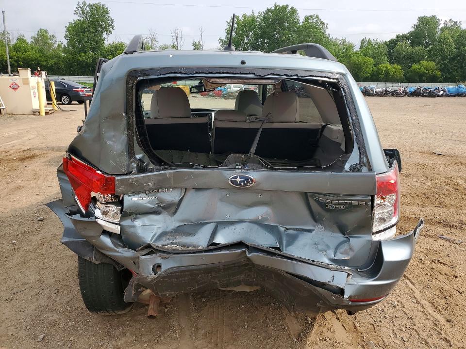 2012 Subaru Forester VIN JF2SHBEC8CH458375 COPART salvage auction — REAR END, Mi - Certificate Of Title, sold $200 on 2026-07-29 (photo 6)