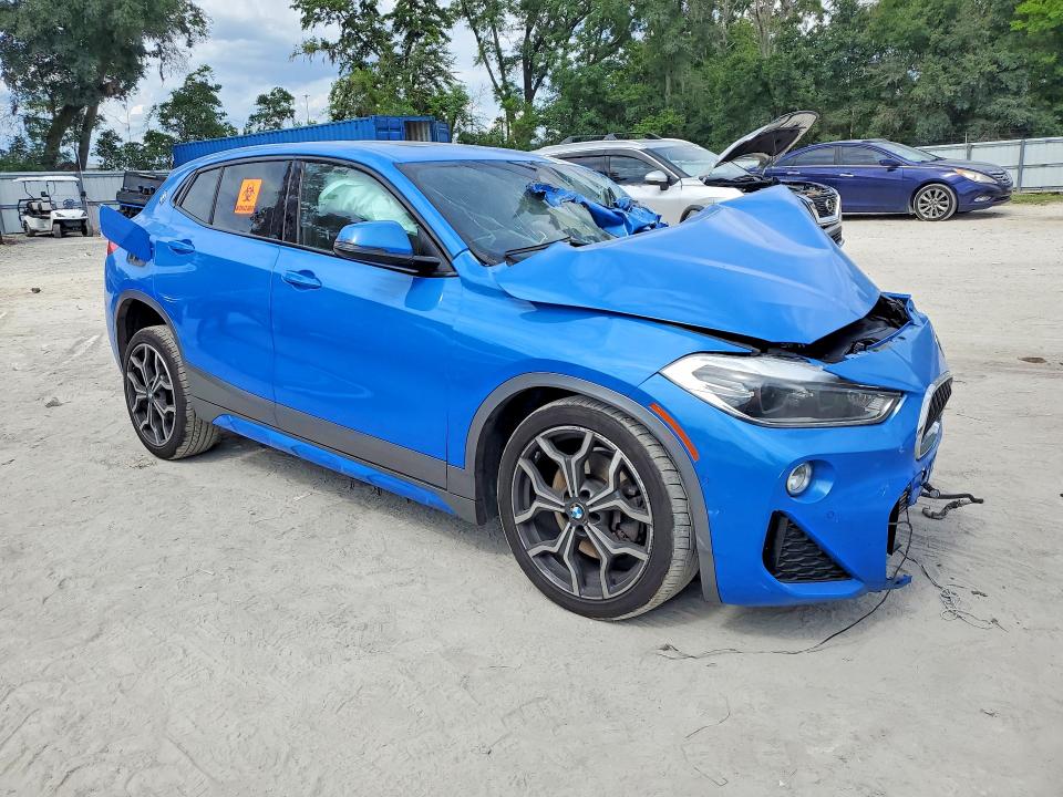 2018 BMW X2 VIN WBXYJ5C33JEF74704 COPART salvage auction — FRONT END, Fl - Cert Of Title Slvg Rebuildable, sold $750 on 2026-07-07 (photo 4)
