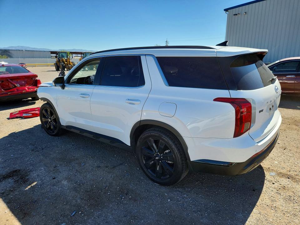 2024 Hyundai Palisade VIN KM8R34GE6RU689373 COPART salvage auction — FRONT END, Az - Cert Of Title - Salvage, sold $9,300 on 2026-07-31 (photo 2)