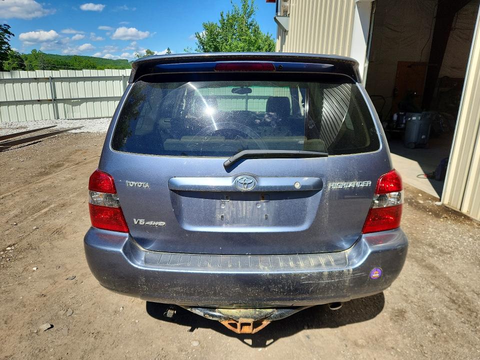 2005 Toyota Highlander VIN JTEEP21A950094726 COPART salvage auction — MINOR DENT/SCRATCHES, Vt - Certificate Of Title, sold $725 on 2026-07-06 (photo 6)