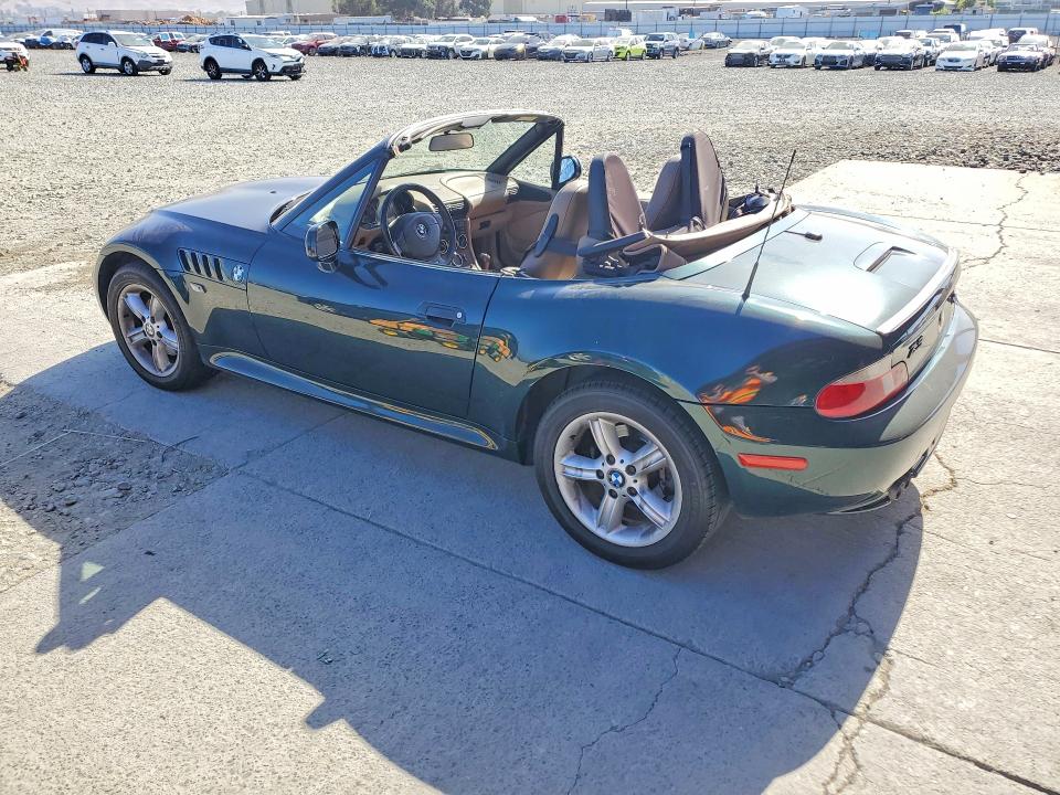 2000 BMW Z3 VIN WBACH9342YLF91984 COPART salvage auction — SIDE, Ca - Salvage Certificate, sold $400 on 2026-07-09 (photo 2)