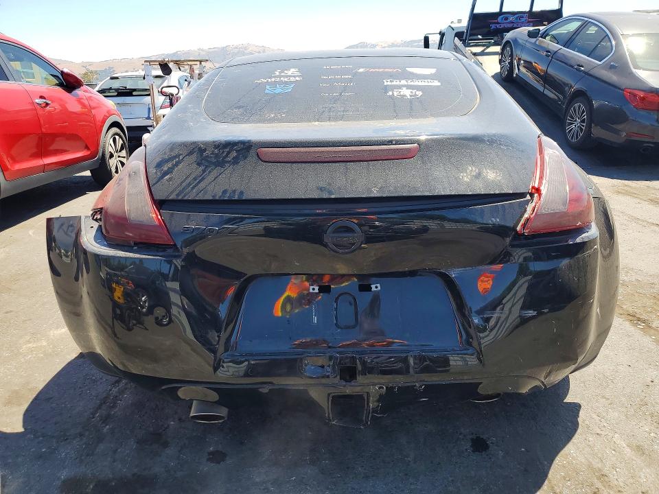 2020 Nissan 370z VIN JN1AZ4EH0LM820837 COPART salvage auction — REAR END, CA - SALVAGE CERTIFICATE, sold $5,500 on 2026-07-21 (photo 6)