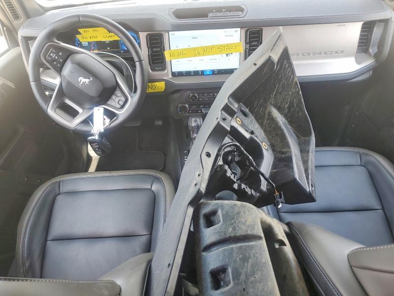 2025 Ford Bronco VIN 1FMDE8BH7SLB62080 COPART salvage auction — FRONT END, Ga - Cert Of Title-Salvage, sold $16,300 on 2026-07-29 (photo 8)