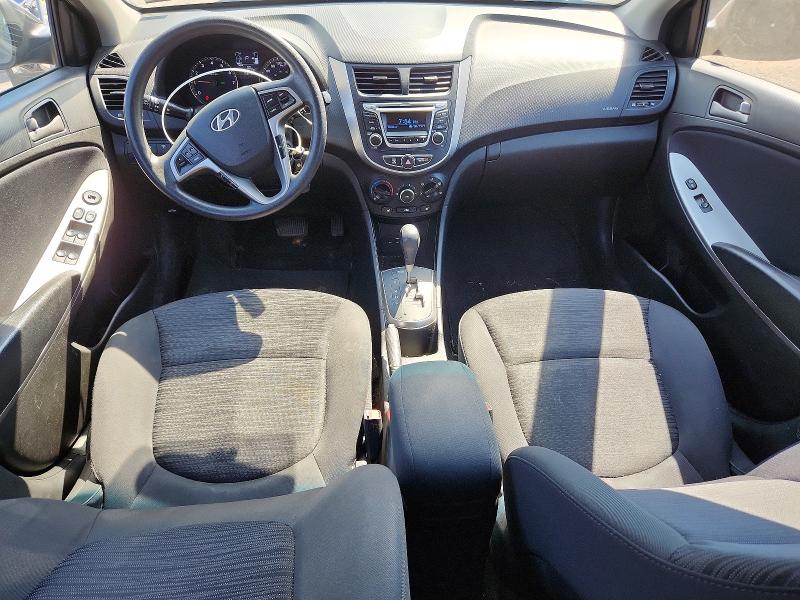 2017 Hyundai Accent VIN KMHCT5AE4HU313659 COPART salvage auction — SIDE, On - Permit No Brand - Unfit, sold $1,050 on 2026-07-28 (photo 8)