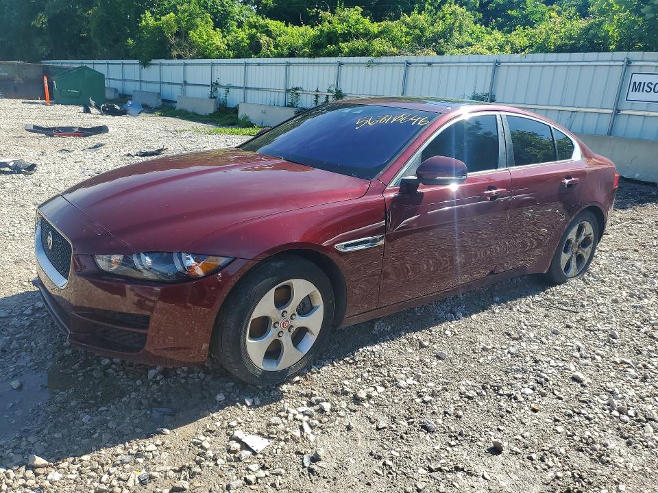 2017 Jaguar Xe VIN SAJAR4BG4HA974230 COPART salvage auction — DAMAGE HISTORY, MO - CERT OF TITLE-REPOSSESSED (P), sold $525 on 2026-07-10 (photo 1)