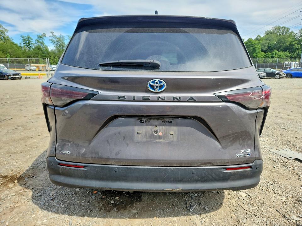 2023 Toyota Sienna VIN 5TDYSKFC0PS075752 COPART salvage auction — SIDE, Md - Cert Of Salvage > 75% Damage, sold $9,900 on 2026-07-14 (photo 6)