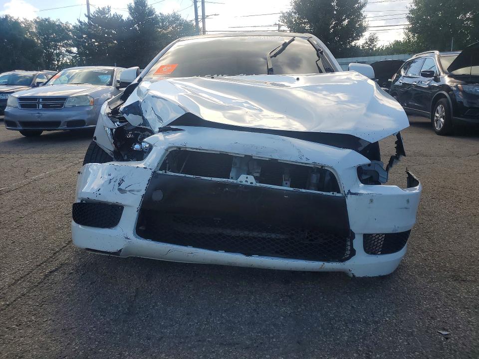 2008 Mitsubishi Lancer VIN JA3AU16U98U040217 COPART salvage auction — FRONT END, OH - CERT OF TITLE-SALVAGE, sold $70 on 2026-07-15 (photo 5)