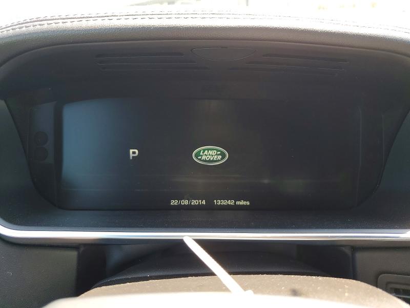 2016 Land rover RANGE ROVER VIN SALGS2KF9GA298020 COPART salvage auction — FRONT END, Ca - Salvage Certificate, sold $4,850 on 2026-07-20 (photo 9)