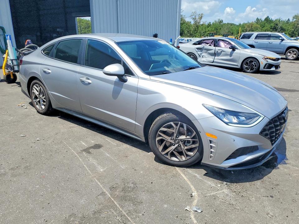 2021 Hyundai VIN KMHL64JA8MA148774 COPART salvage auction — REAR END, Salvage Title, sold $3,700 on 2026-07-27 (photo 4)