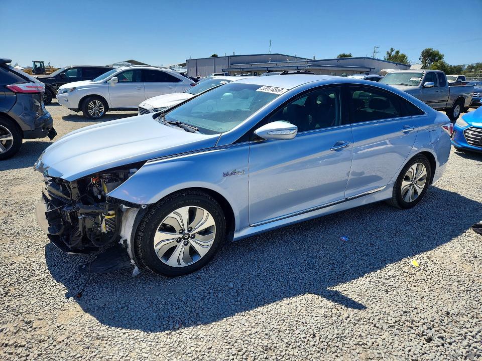 2013 Hyundai Sonata VIN KMHEC4A46DA101481 COPART salvage auction — FRONT END, Ca - Salvage Certificate, sold $325 on 2026-07-10 (photo 1)