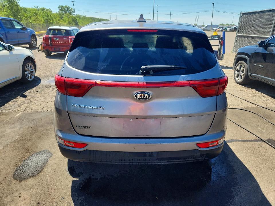 2017 Kia Sportage VIN KNDPM3AC8H7208921 COPART salvage auction — MINOR DENT/SCRATCHES, Mi - Certificate Of Title, sold $2,150 on 2026-07-09 (photo 6)