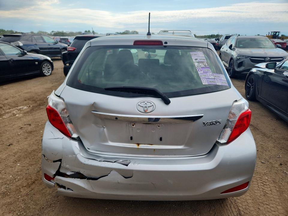 2014 Toyota Yaris VIN JTDJTUD35ED585276 COPART salvage auction — SIDE, Il - Certificate Of Title, sold $425 on 2026-07-14 (photo 6)