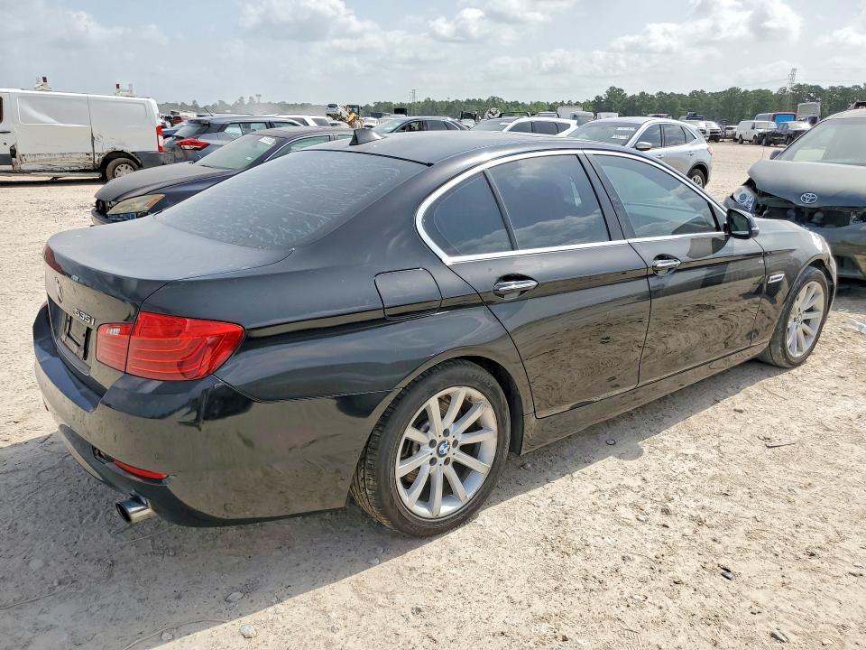 2014 BMW 5er VIN WBA5B1C53EDZ36835 COPART salvage auction — SIDE, Tx - Salvage Vehicle Title, sold $1,700 on 2026-07-17 (photo 3)