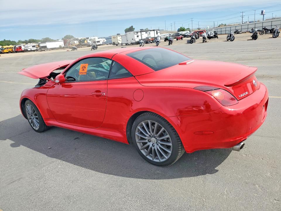 2005 Lexus Sc 430 VIN JTHFN48Y350064293 COPART salvage auction — SIDE, ID - SALVAGE CERTIFICATE OF TITLE, sold $1,000 on 2026-07-30 (photo 2)