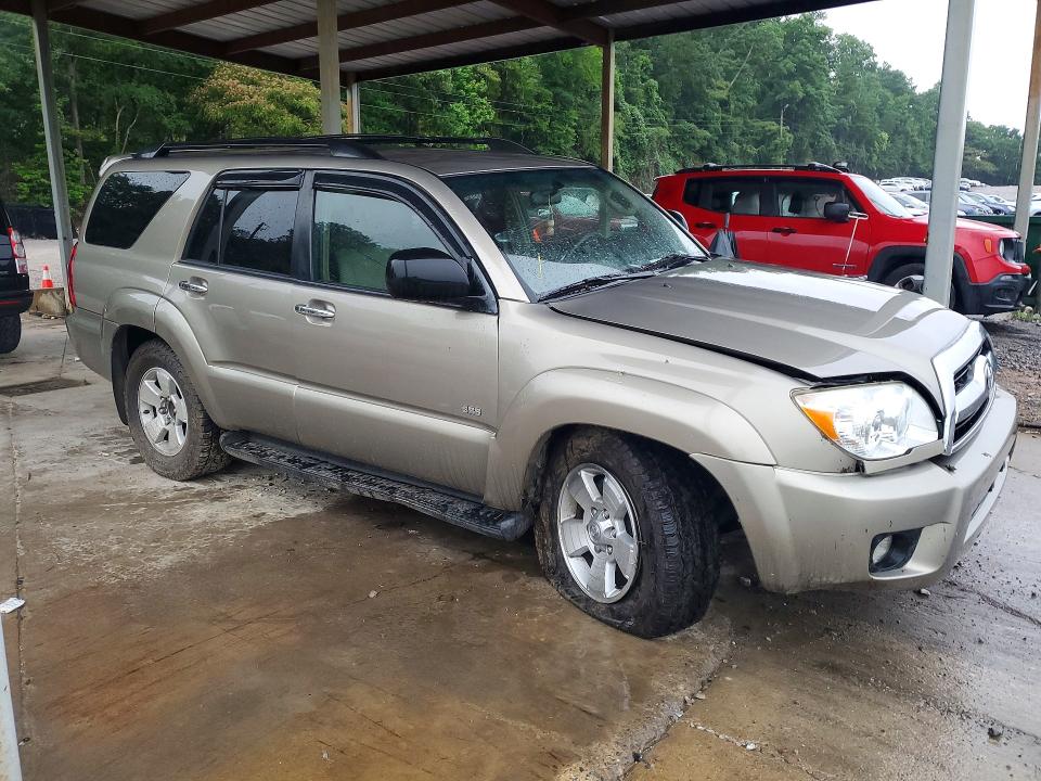 2007 Toyota 4runner VIN JTEZU14R570088768 COPART salvage auction — FRONT END, Al - Cert Of Title-Salvage Title, sold $3,350 on 2026-07-07 (photo 4)