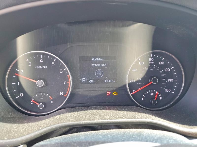 2022 Kia Sportage VIN KNDPMCAC1N7951075 COPART salvage auction — FRONT END, Salvage Title, sold $4,000 on 2026-07-13 (photo 9)