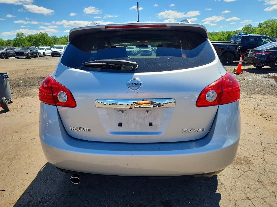 2013 Nissan Rogue VIN JN8AS5MVXDW651919 COPART salvage auction — SIDE, CT - CERT OF TITLE-SALVAGE, sold $775 on 2026-07-02 (photo 6)