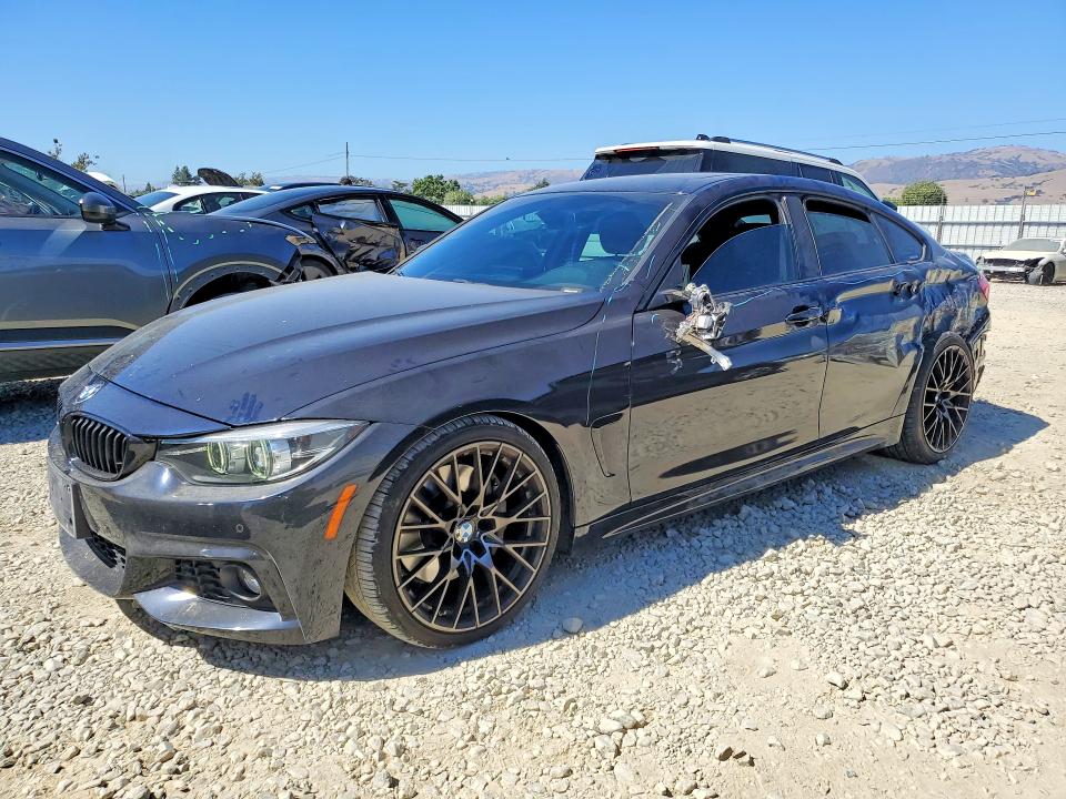 2018 BMW 4 series VIN WBA4J1C56JBG78558 COPART salvage auction — SIDE, CA - SALVAGE CERTIFICATE, sold $7,100 on 2026-07-28 (photo 1)