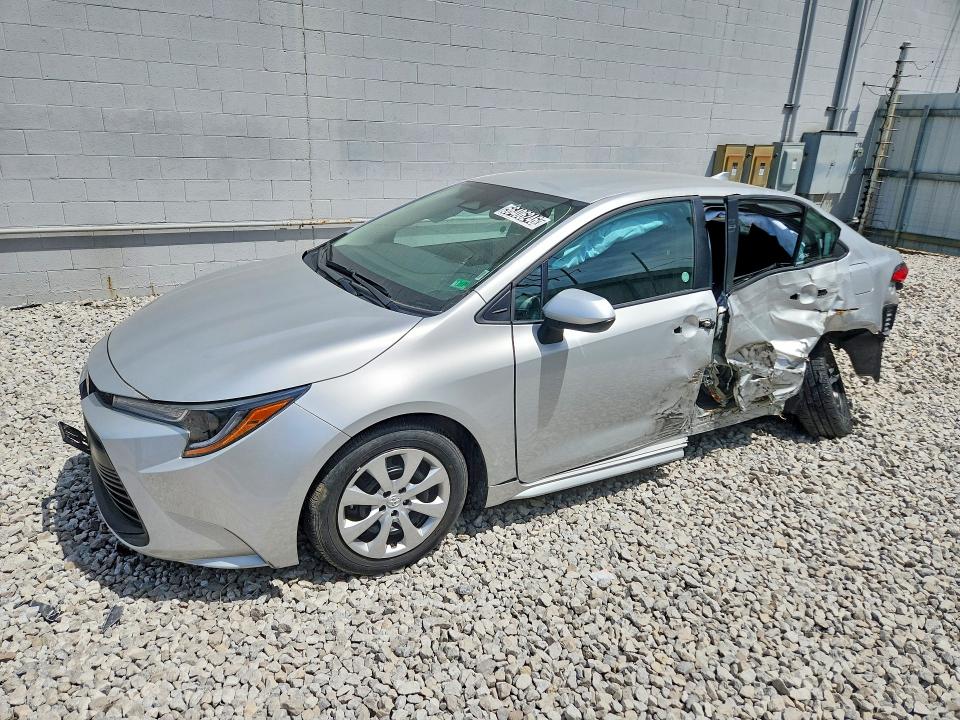 2025 Toyota Corolla VIN 5YFB4MDE1SP255534 COPART salvage auction — SIDE, FL - CERTIFICATE OF DESTRUCTION, sold $3,700 on 2026-07-22 (photo 1)