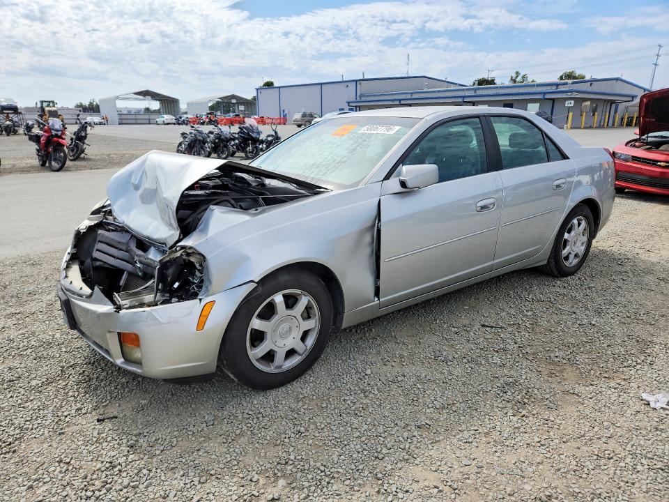2004 Cadillac Cts VIN 1G6DM577840124919 COPART salvage auction — FRONT END, Ca - Salvage Certificate, sold $225 on 2026-07-17 (photo 1)