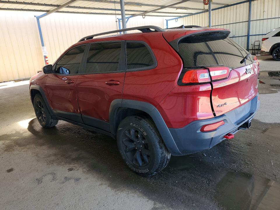 2017 Jeep Cherokee VIN 1C4PJMBS8HW600968 COPART salvage auction — FRONT END, CO - CERTIFICATE OF TITLE, sold $1,550 on 2026-07-02 (photo 2)