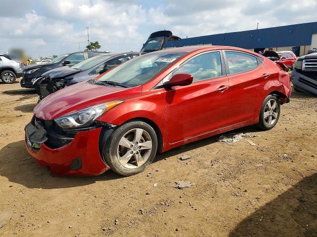 2011 Hyundai Elantra VIN KMHDH4AE6BU132652 COPART salvage auction — REAR END, Oh - Cert Of Title-Salvage, sold $300 on 2026-07-28 (photo 1)