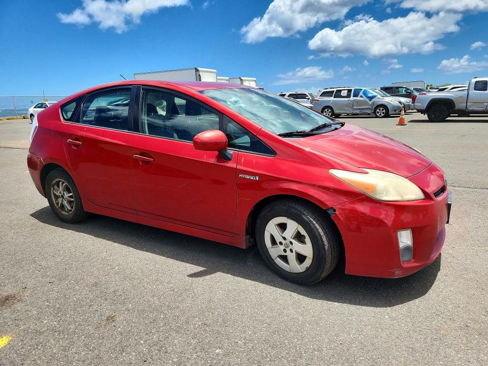 2010 Toyota Prius VIN JTDKN3DU5A0003552 COPART salvage auction — WATER/FLOOD, HI - BILL OF SALE - PARTS ONLY, sold $1 on 2026-07-20 (photo 4)