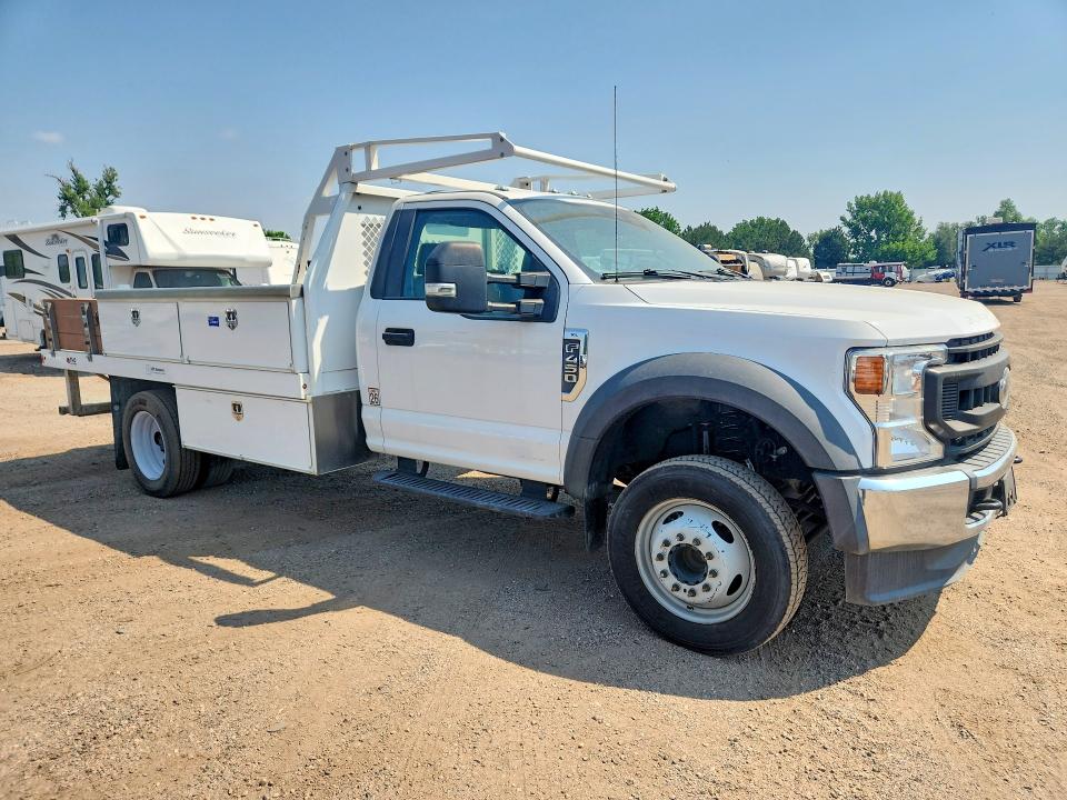 2020 Ford F-450 super duty VIN 1FDUF4GNXLDA09449 COPART salvage auction — SIDE, Co - Cert Of Title-Rebuilt Salvage, sold $8,300 on 2026-07-14 (photo 4)