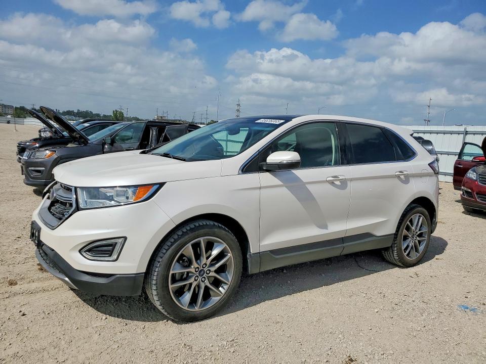 2016 Ford Edge VIN 2FMPK4K83GBC66393 COPART salvage auction — FRONT END, Ia - Cert Of Title-Salvage Title, sold $80 on 2026-07-29 (photo 1)