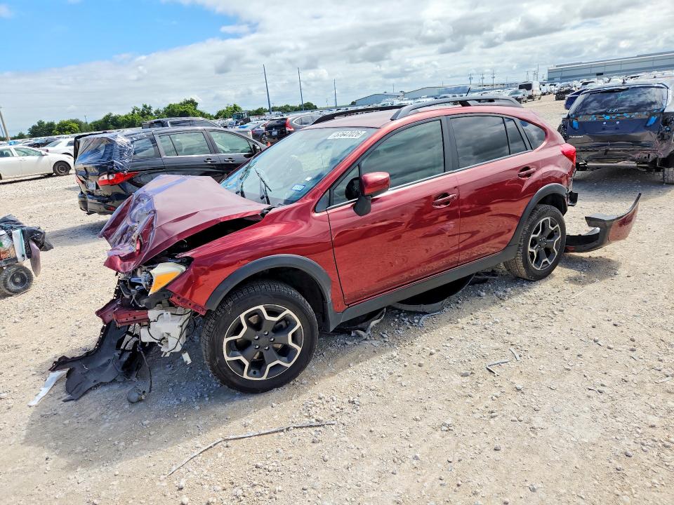 2015 Subaru Xv VIN JF2GPACC9F8244795 COPART salvage auction — FRONT END, TX - SALVAGE VEHICLE TITLE, sold $400 on 2026-07-16 (photo 1)