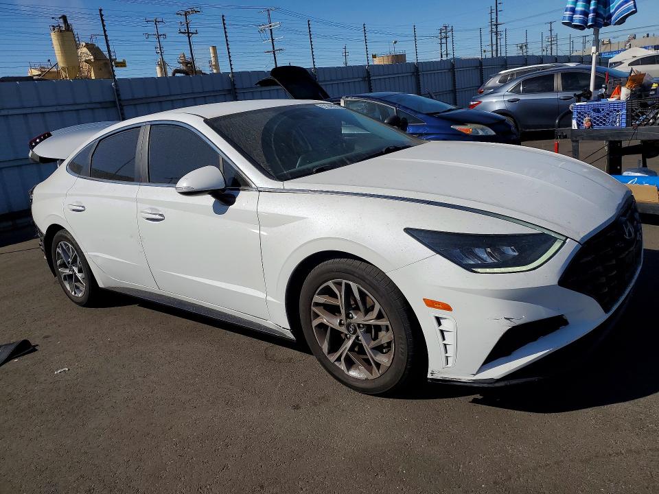 2020 Hyundai VIN 5NPEF4JA8LH038540 COPART salvage auction — REAR END, Ca - Salvage Certificate, sold $3,850 on 2026-07-15 (photo 4)