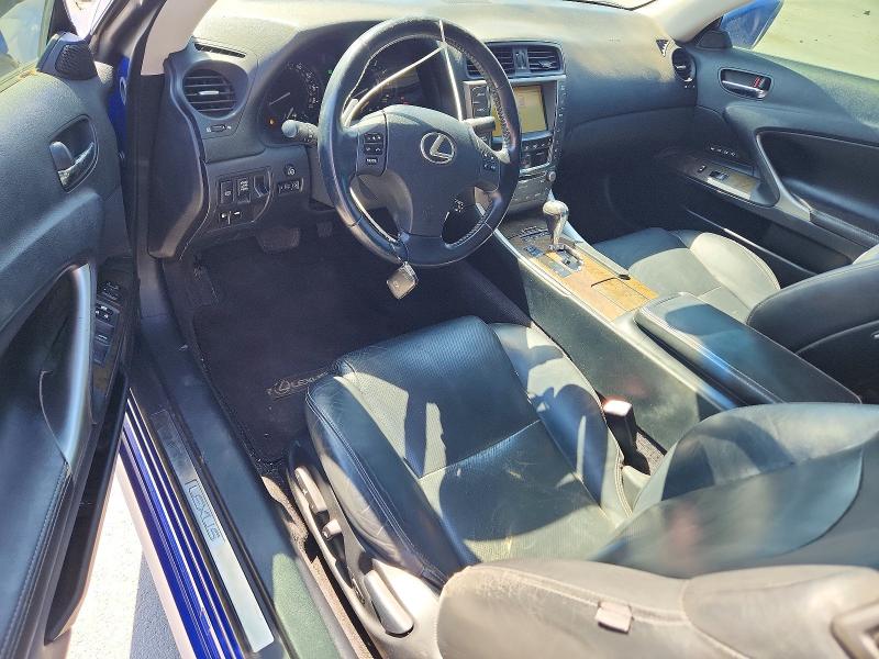 2010 Lexus Is 250 VIN JTHFF2C22A2500411 COPART salvage auction — MECHANICAL, Ok - Certificate Of Title, sold $825 on 2026-07-08 (photo 8)