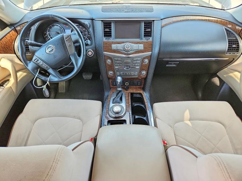 2018 Nissan Armada VIN JN8AY2NC2J9550152 COPART salvage auction — HAIL, Ok - Certificate Of Title (P), sold $5,700 on 2026-07-15 (photo 8)
