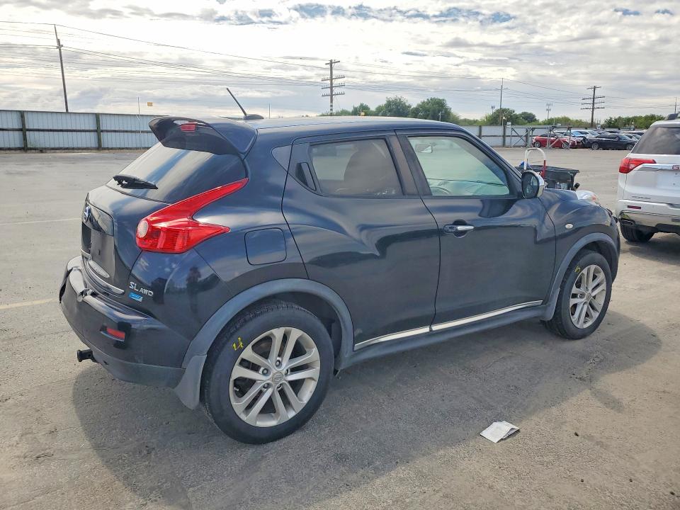 2012 Nissan Juke VIN JN8AF5MV0CT107319 COPART salvage auction — REAR END, Id - Salvage Certificate Of Title, sold $1,000 on 2026-07-16 (photo 3)