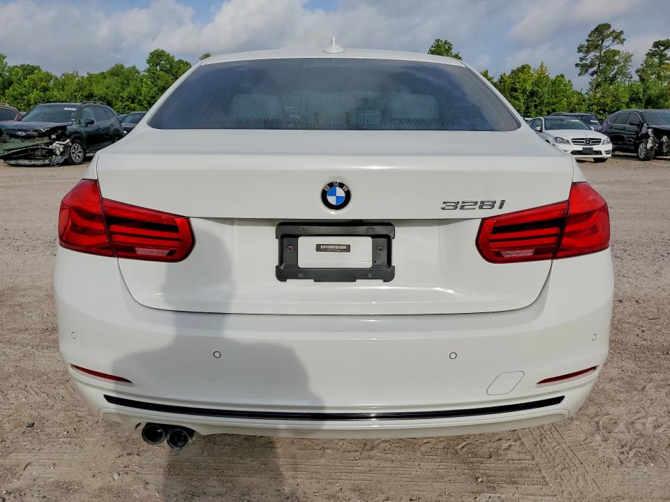 2016 BMW 3 series VIN WBA8E9C58GK648942 COPART salvage auction — FRONT END, TX - SALVAGE VEHICLE TITLE, sold $1,250 on 2026-07-24 (photo 6)