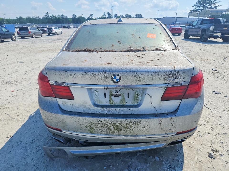 2013 BMW 7er VIN WBAYA6C57DD143842 COPART salvage auction — MECHANICAL, Ga - Certificate Of Title (P), sold $625 on 2026-07-13 (photo 6)
