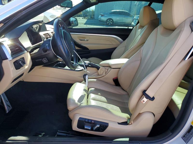 2018 BMW 4er VIN WBA4Z1C50JEE41443 COPART salvage auction — FRONT END, Nv - Salvage Title, sold $8,300 on 2026-07-30 (photo 7)