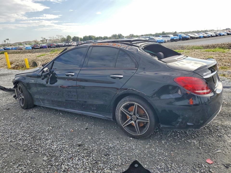 2018 Mercedes-benz C-klasse amg VIN 55SWF6EB3JU243356 COPART salvage auction — ROLLOVER, Fl - Certificate Of Title (P), sold $2,950 on 2026-07-02 (photo 2)