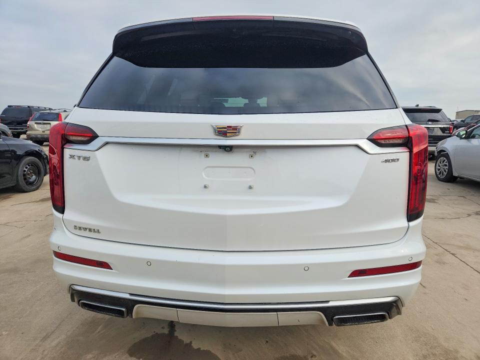 2020 Cadillac Xt6 VIN 1GYKPCRS4LZ177316 COPART salvage auction — HAIL, Tx - Salvage Vehicle Title, sold $6,800 on 2026-07-09 (photo 6)