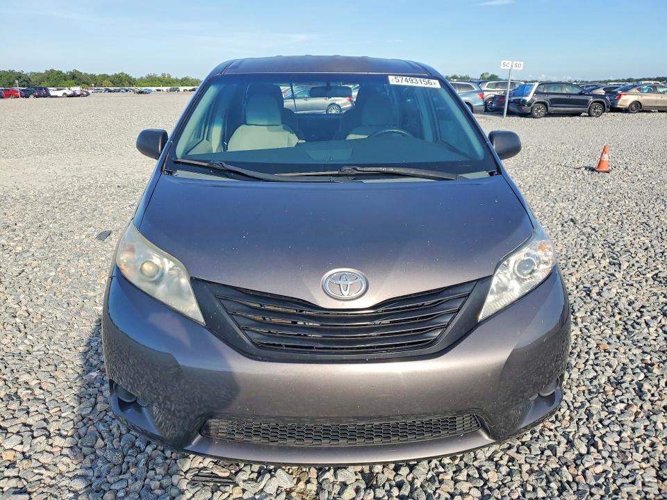 2015 Toyota Sienna VIN 5TDZK3DC4FS603191 COPART salvage auction — REAR END, Fl - Cert Of Title Slvg Rebuildable, sold $2,900 on 2026-07-10 (photo 5)