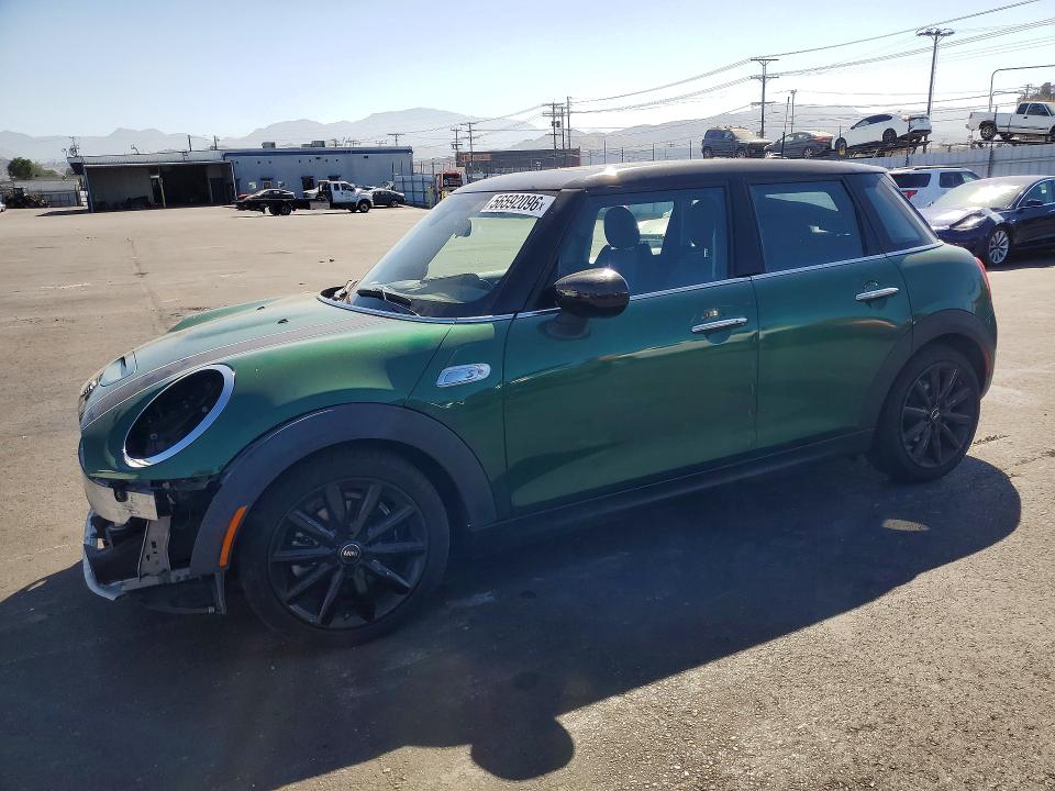 2020 Mini Cooper VIN WMWXU9C01L2M66450 COPART salvage auction — FRONT END, Ca - Salvage Certificate, sold $4,450 on 2026-07-13 (photo 1)