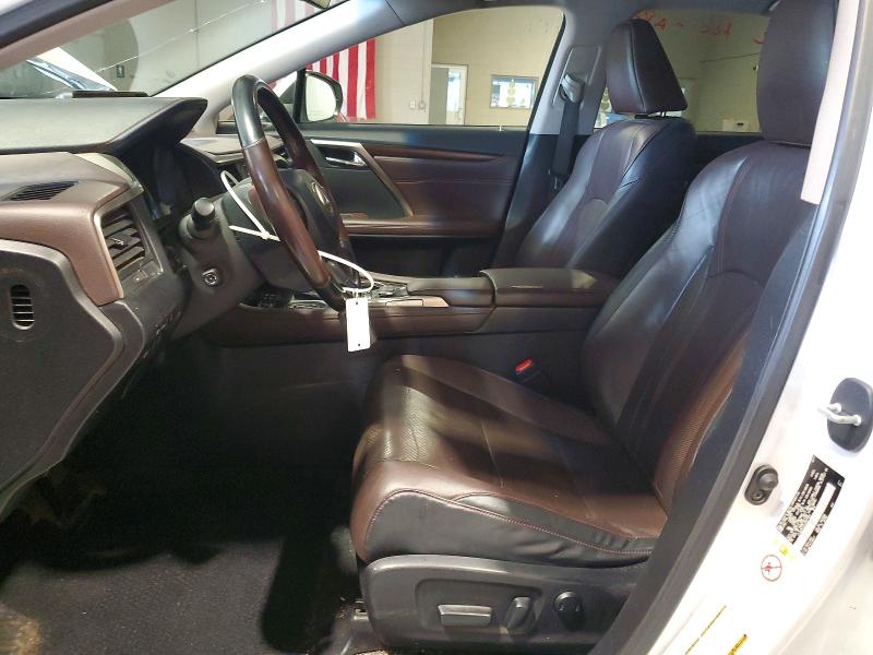 2018 Lexus Rx VIN JTJDZKCA2J2001922 COPART salvage auction — FRONT END, Pa - Certificate Of Salvage, sold $13,600 on 2026-07-08 (photo 7)