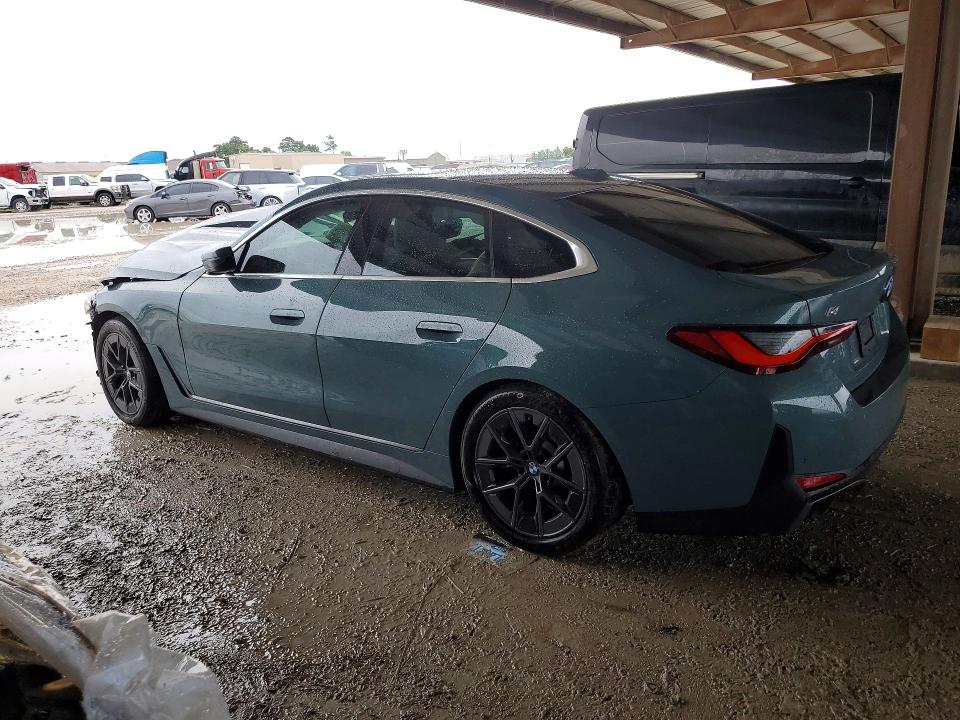 2025 BMW I4 VIN WBY23HD04SFV76388 COPART salvage auction — FRONT END, Tx - Salvage Vehicle Title, sold $7,900 on 2026-08-04 (photo 2)