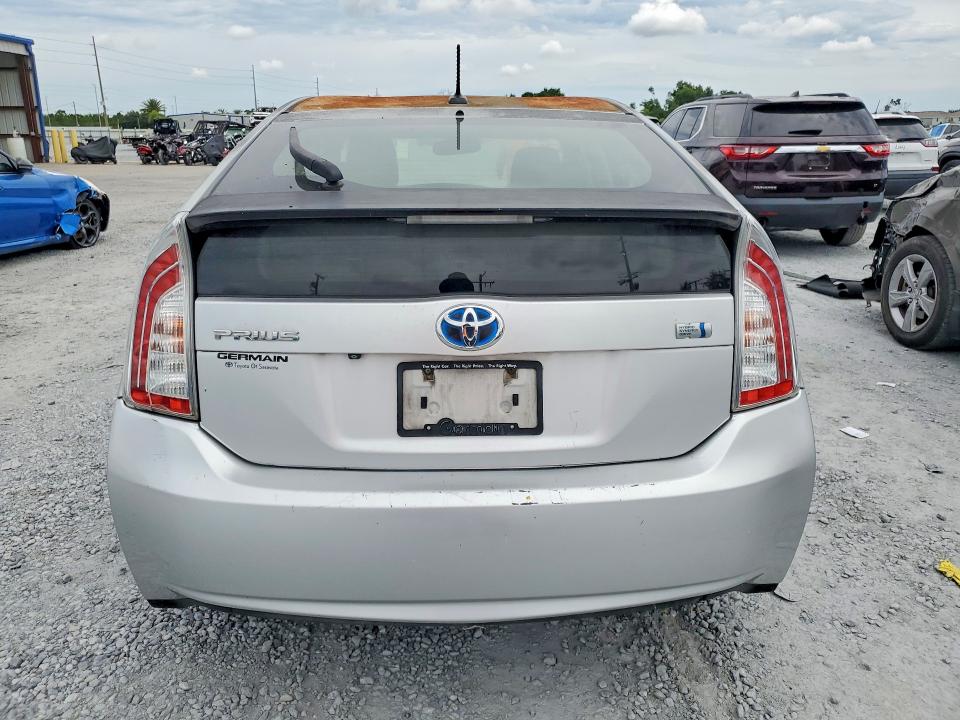 2014 Toyota Prius VIN JTDKN3DU9E1767954 COPART salvage auction — FRONT END, FL - CERTIFICATE OF TITLE, sold $1,750 on 2026-07-14 (photo 6)