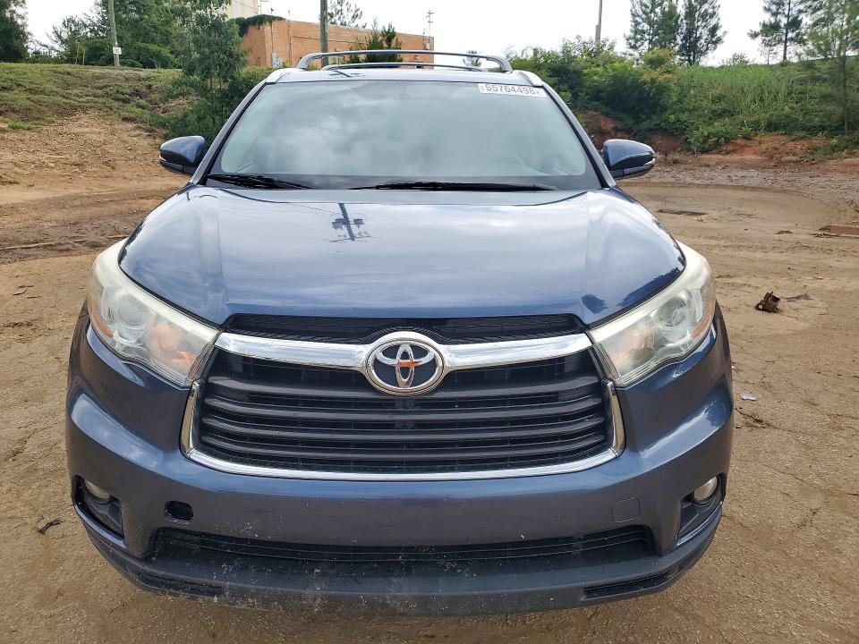 2016 Toyota Highlander VIN 5TDKKRFH7GS504993 COPART salvage auction — UNDERCARRIAGE, Sc - Cert Of Title-Salvage, sold $3,200 on 2026-07-31 (photo 5)