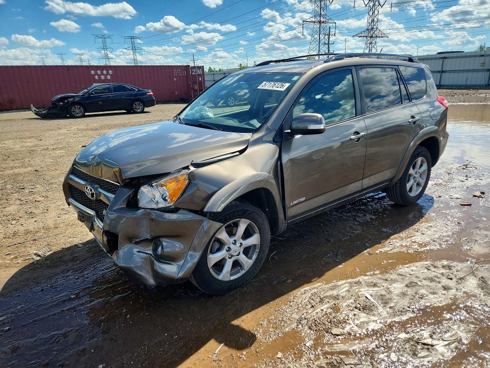 2010 Toyota Rav 4 VIN JTMDK4DV6AD012429 COPART salvage auction — FRONT END, IL - SALVAGE CERTIFICATE, sold $2,650 on 2026-07-28 (photo 1)