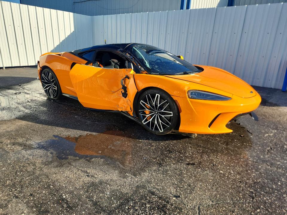 2023 Mclaren Gt VIN SBM22GCA2PW002850 COPART salvage auction — SIDE, Fl - Cert Of Title Slvg Rebuildable (P), sold $82,000 on 2026-07-28 (photo 4)