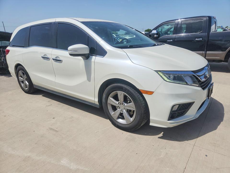 2018 Honda Odyssey VIN 5FNRL6H77JB022504 COPART salvage auction — REAR END, Tx - Salvage Vehicle Title, sold $7,200 on 2026-07-30 (photo 4)