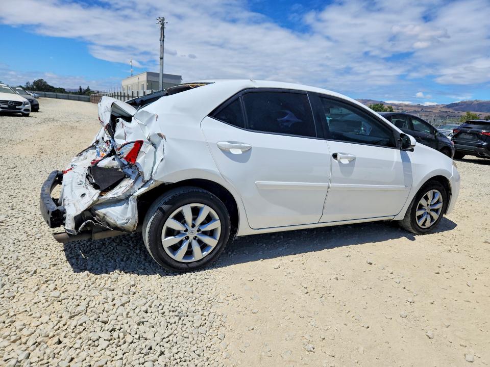 2015 Toyota VIN 5YFBURHE8FP242499 COPART salvage auction — REAR END, Ca - Salvage Certificate, sold $1,650 on 2026-07-28 (photo 3)