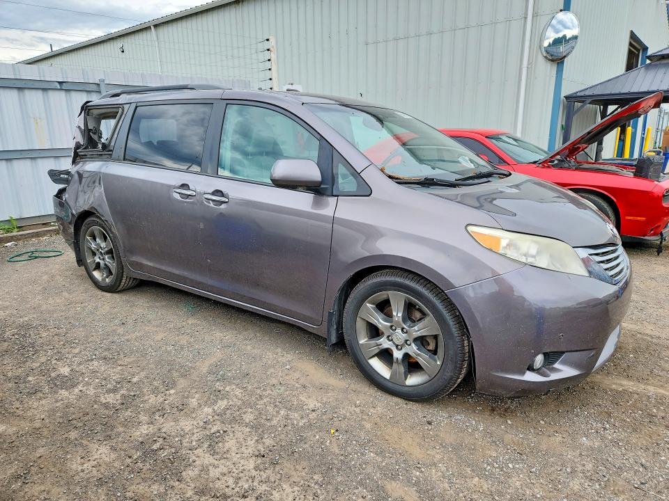 2011 Toyota Sienna VIN 5TDYK3DC5BS080009 COPART salvage auction — REAR END, ON - PERMIT SALVAGE, sold $1,300 on 2026-07-21 (photo 4)